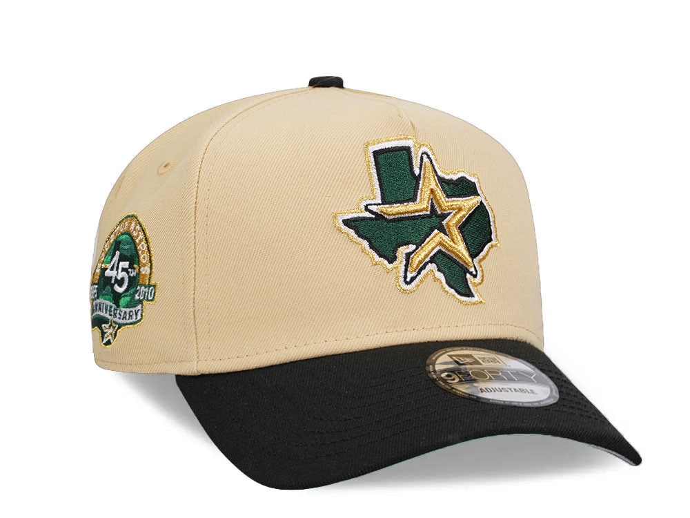 New Era Houston Astros 45th Anniversary Color Flip Two Tone Edition 9Forty A Frame Snapback Gorra