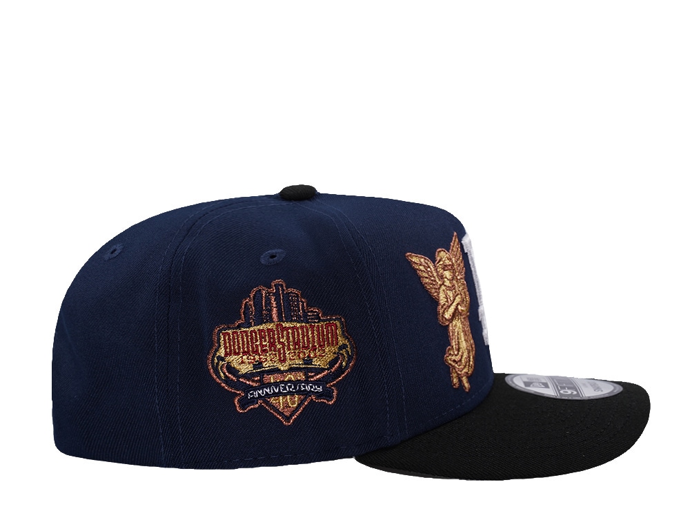 New Era Los Angeles Dodgers 40th Anniversary Ocean Blue Two Tone Edition 9Fifty A Frame Snapback Gorra
