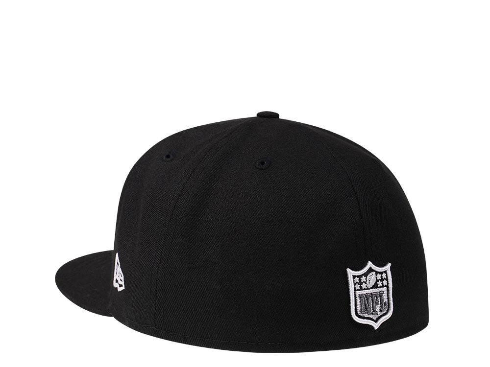 New Era New England Patriots Super Bowl XXXVI Steel Black Edition 59Fifty Fitted Gorra