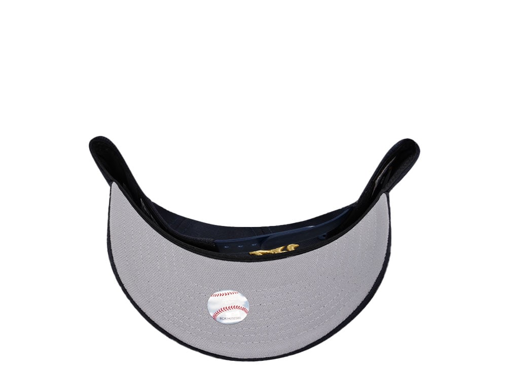 New Era New York Yankees World Series 1999 Gold Navy Two Tone 9Forty A Frame Snapback Gorra