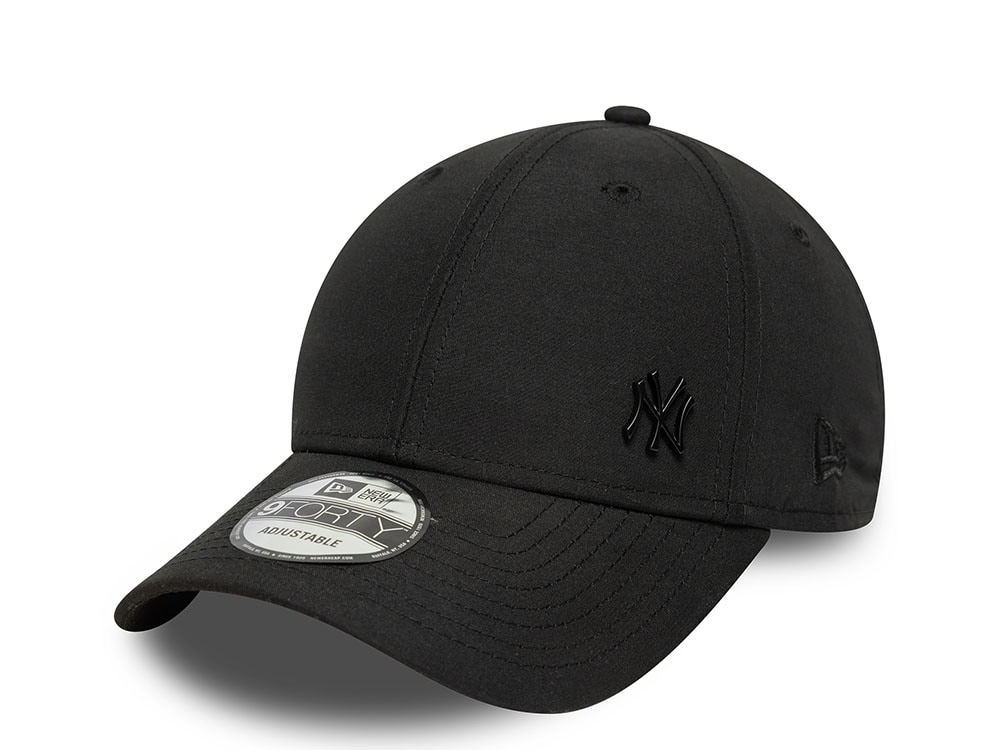 New Era New York Yankees Black Tonal Flawless 9Forty Strapback Gorra