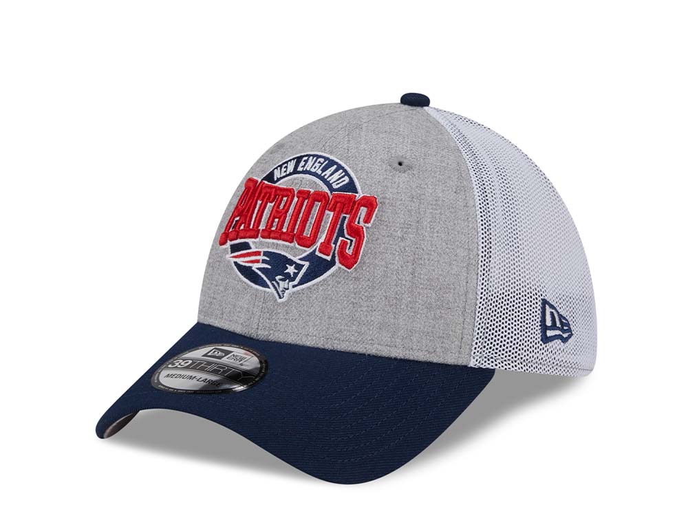 New Era New England Patriots Heather Trucker Two Tone Edition 39Thirty Stretch Gorra