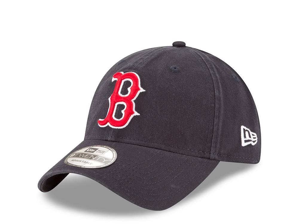 New Era Boston Red Sox Navy Core Classic 9Twenty Strapback Gorra