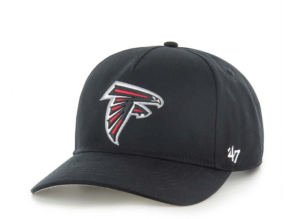 47Brand Atlanta Falcons Black Classic Edition Hitch Snapback Gorra