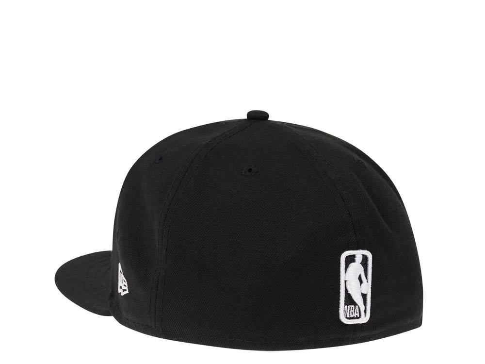 New Era San Antonio Spurs Black Script Edition 59Fifty Fitted Gorra