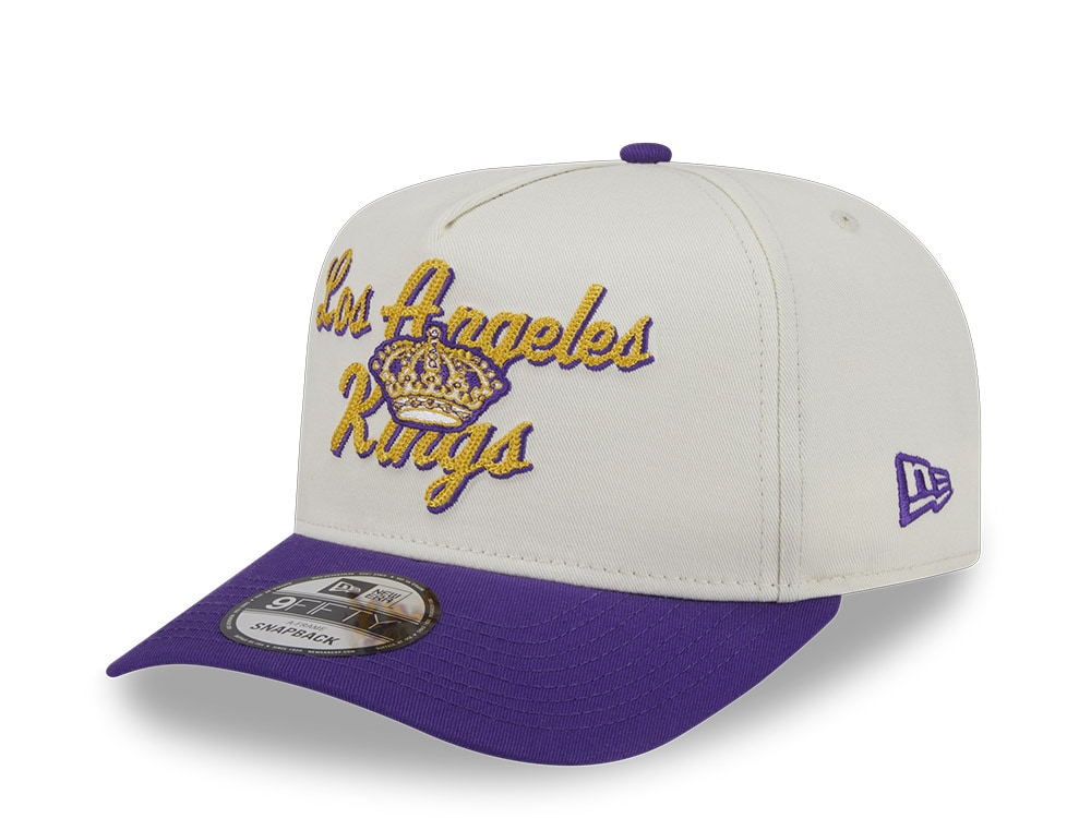 New Era Los Angeles Kings Chainstitch 9Fifty A Frame Snapback Gorra