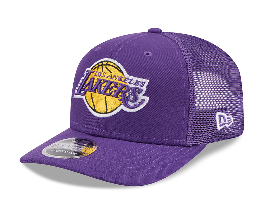 New Era Los Angeles Lakers Purple Edition 9Seventy Trucker Snapback Gorra