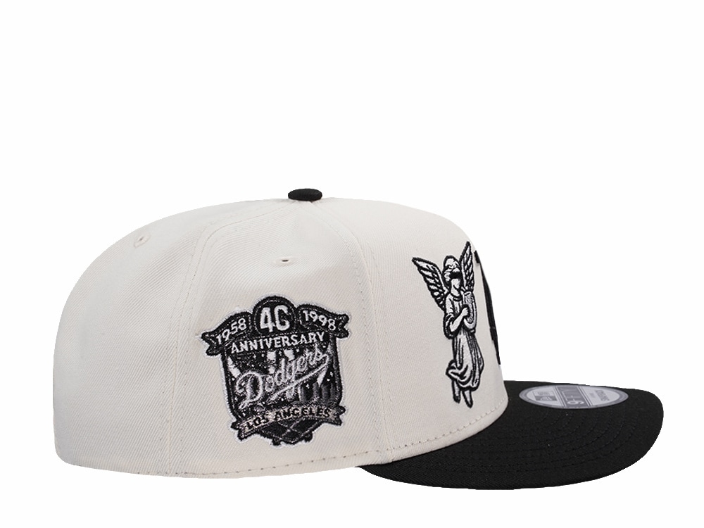 New Era Los Angeles Dodgers 40th Anniversary Angel Chrome Two Tone Edition 9Fifty A Frame Snapback Gorra