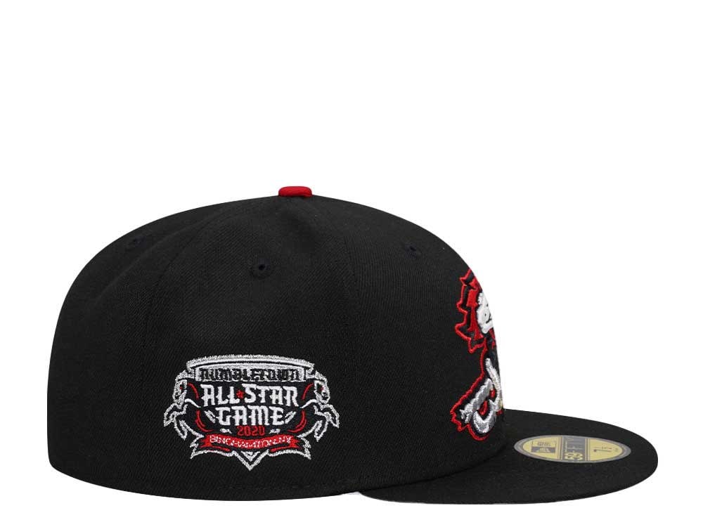 New Era Binghamton Rumble Ponies All Star Game 2020 Black and Red Edition 59Fifty Fitted Gorra