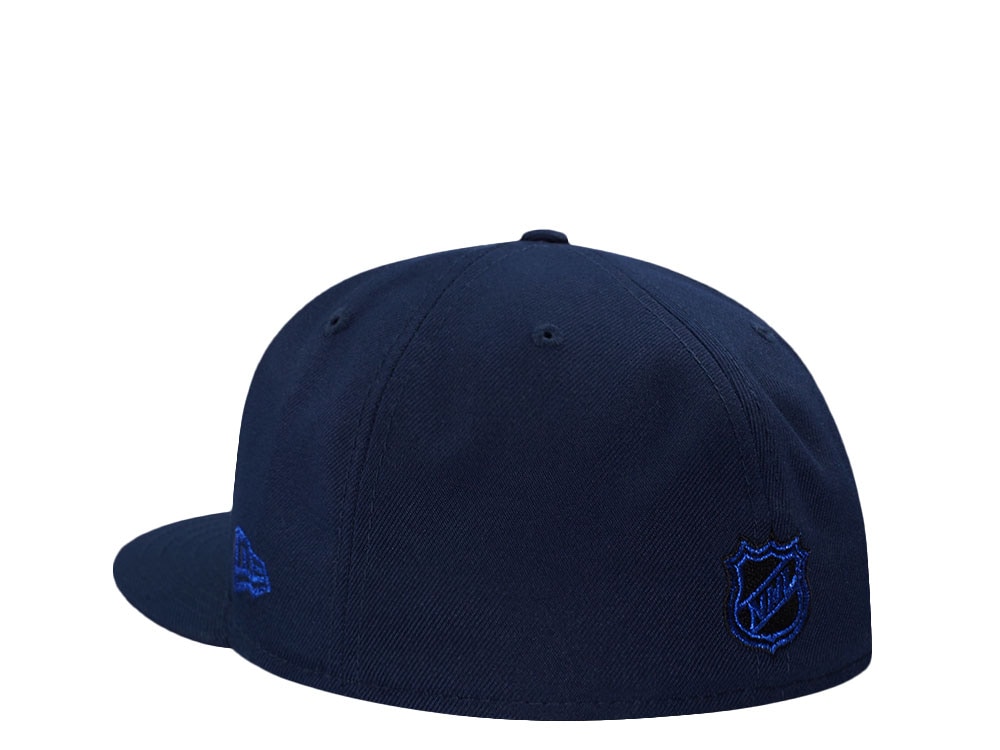 New Era Vancouver Canucks Stadium Patch Navy Prime Edition 59Fifty Fitted Gorra