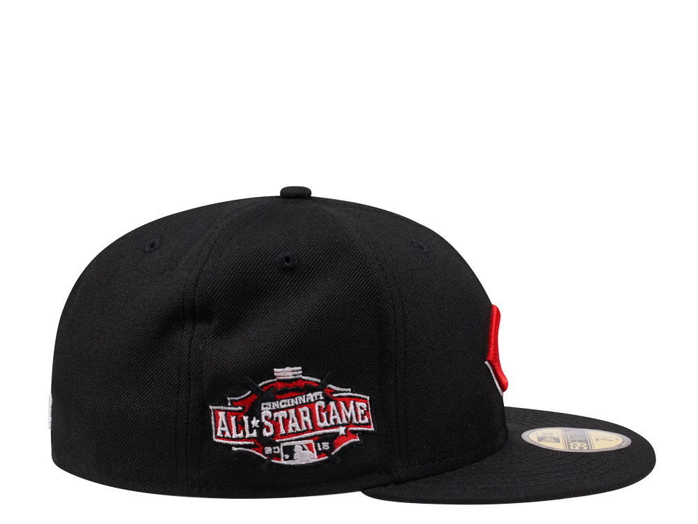 New Era Cincinnati Reds All Star Game 2015 Black Edition 59Fifty Fitted Gorra