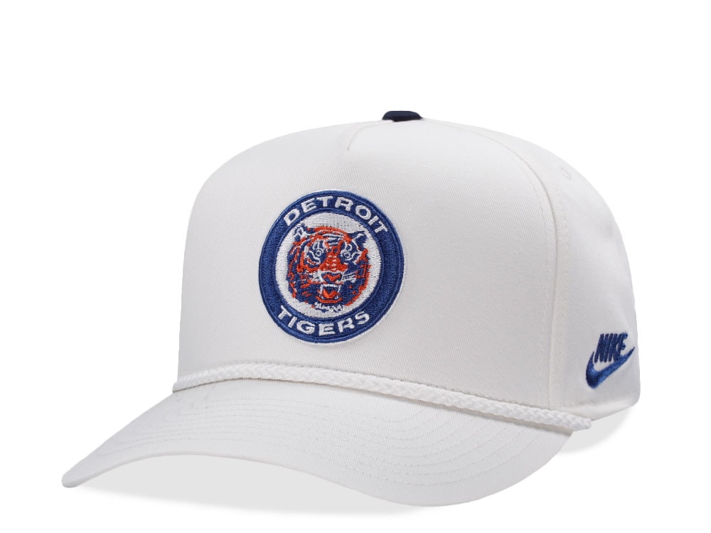 Nike Detroit Tigers 1961-63 Cooperstown White Edition Snapback Gorra