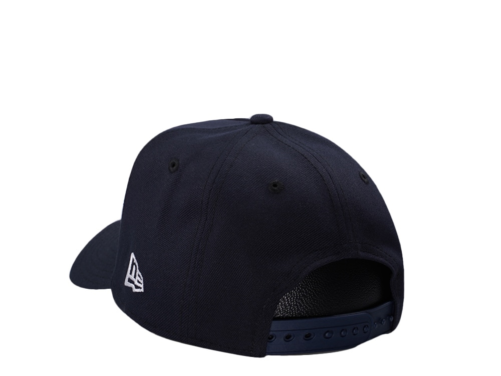 New Era New York Yankees Micro Script Navy Prime Edition 9Forty A Frame Snapback Gorra