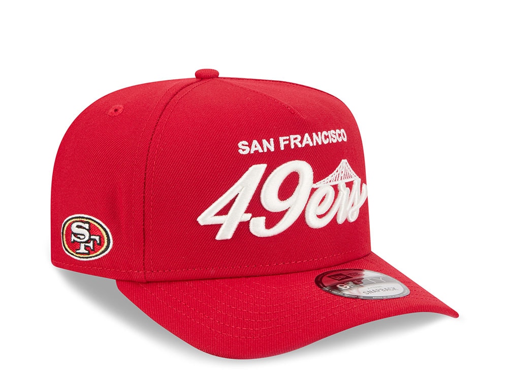 New Era San Francisco 49ers Local Play 9Fifty A Frame Snapback Gorra