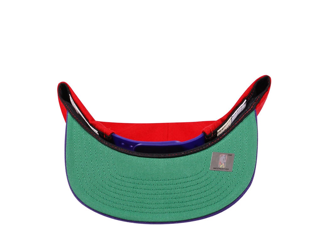 Mitchell & Ness Toronto Raptors Hardwood Classics 2 Tone Snapback Gorra