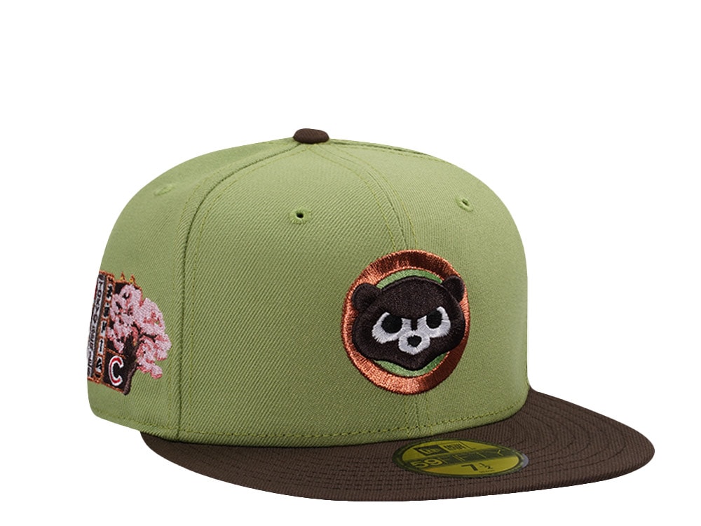 New Era Chicago Cubs Tokyo Series Matcha Two Tone Edition 59Fifty Fitted Gorra