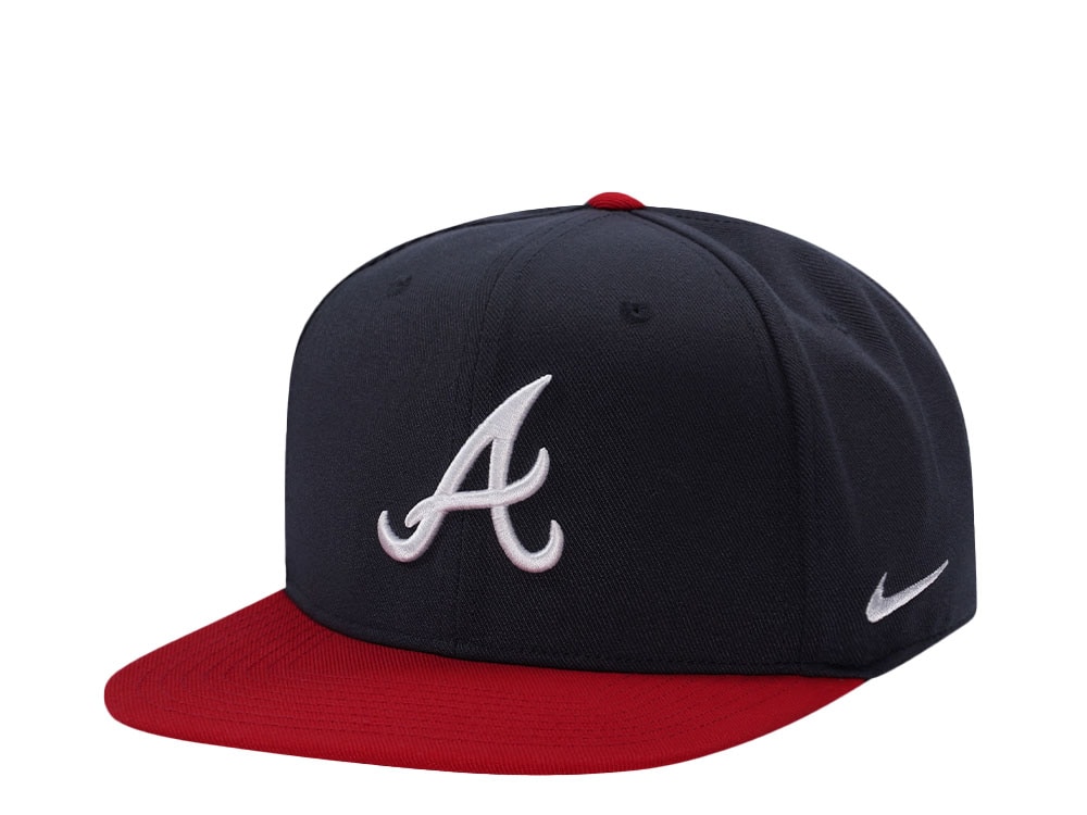 Nike Atlanta Braves Dri-Fit Pro Navy Two Tone Edition Snapback Gorra