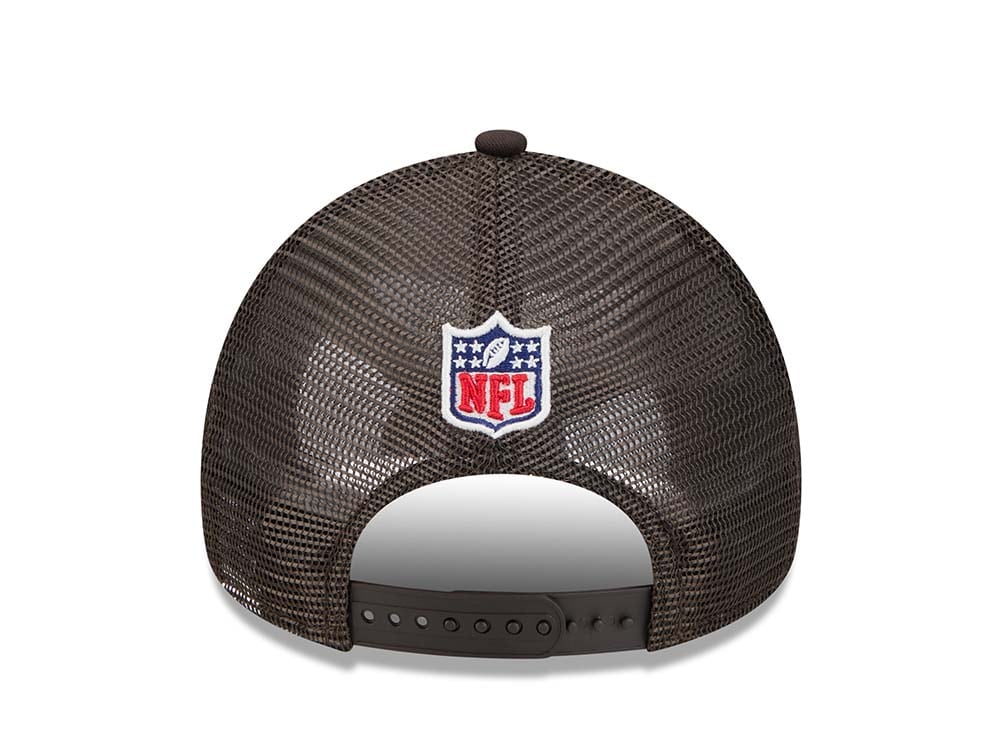 New Era Cleveland Browns Sideline 2024 9Forty A Frame Trucker Snapback Gorra