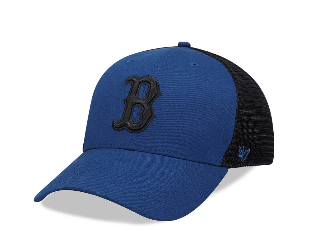 47Brand Boston Red Sox Blazer Ballpark Mesh MVP Trucker Snapback Gorra