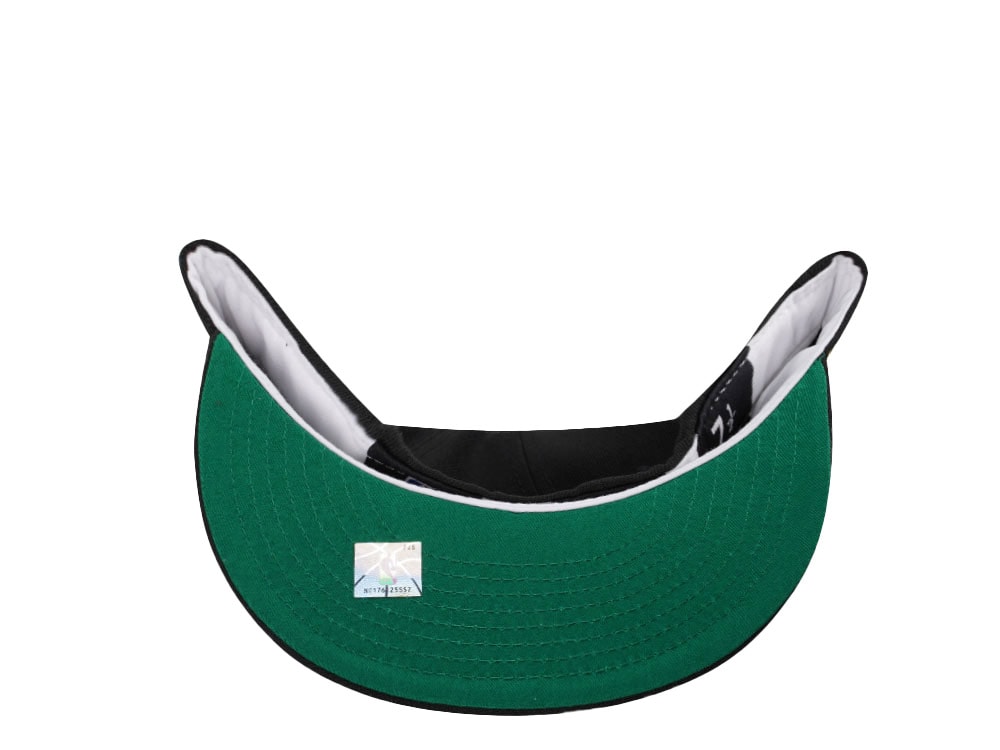 New Era Seattle Supersonics 40th Anniversary Wool Black Throwback Edition 59Fifty Fitted Gorra