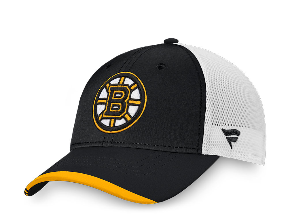 Fanatics Boston Bruins Pro Authentic Locker Room Trucker Snapback Gorra