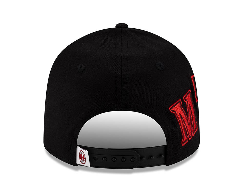 New Era Ac Milan Tonal Floral Edition Blue 9Fifty Stretch Snapback Gorra