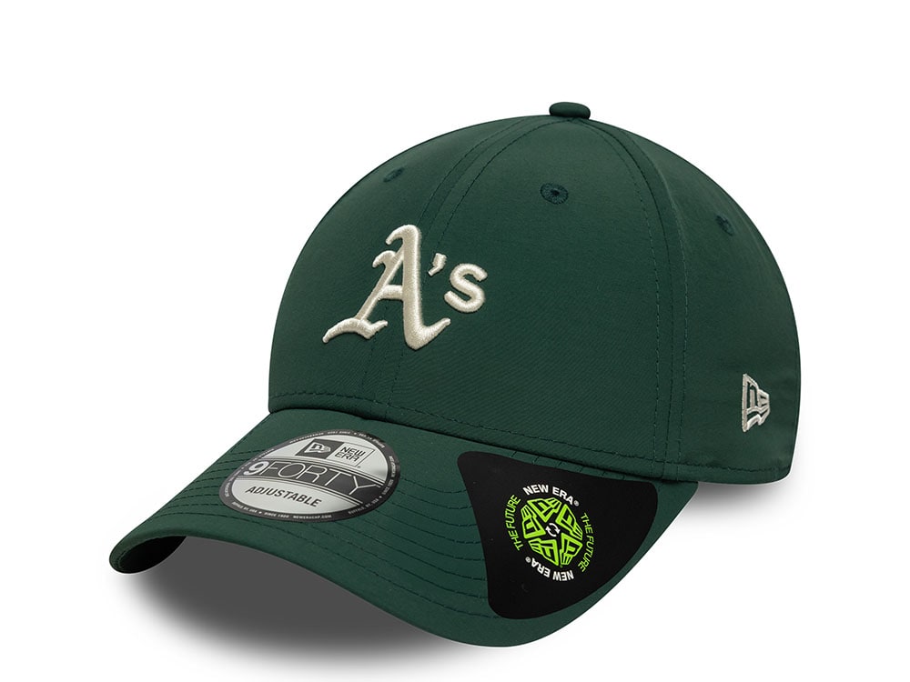New Era Oakland Athletics Dark Green 9Forty Strapback Gorra