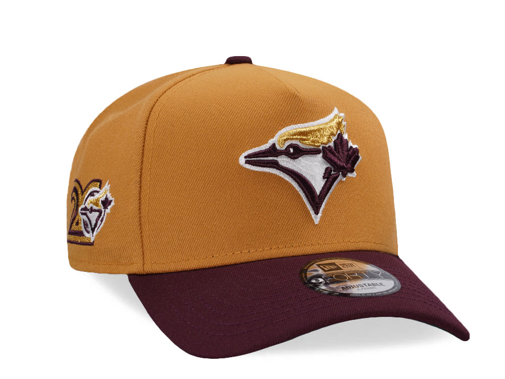 New Era Toronto Blue Jays 20th Anniversary Panama Two Tone Edition 9Forty A Frame Snapback Gorra