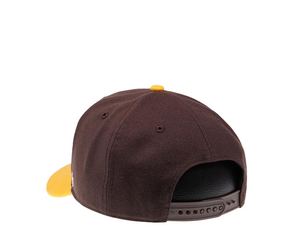 47Brand San Diego Padres Classic DP Brown Snapback Gorra