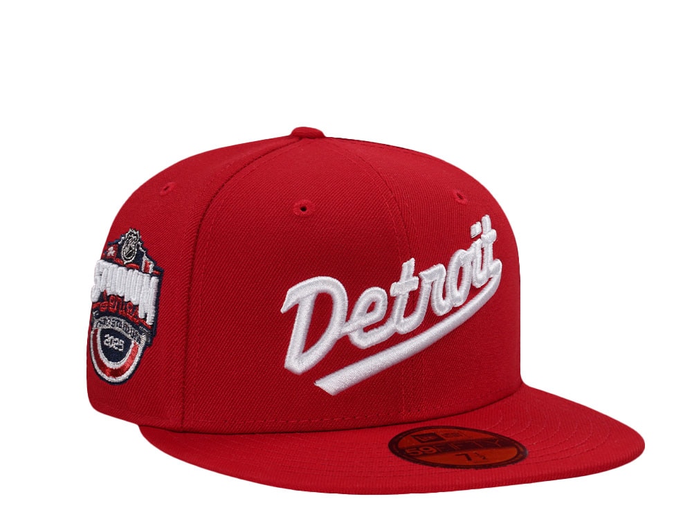 New Era Detroit Red Wings Stadium Series 2025 Red Prime Edition 59Fifty Fitted Gorra