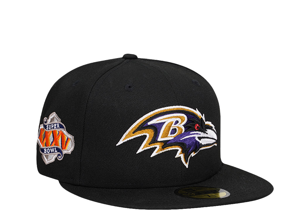 New Era Baltimore Ravens Super Bowl XXXV Pink Edition 59Fifty Fitted Gorra
