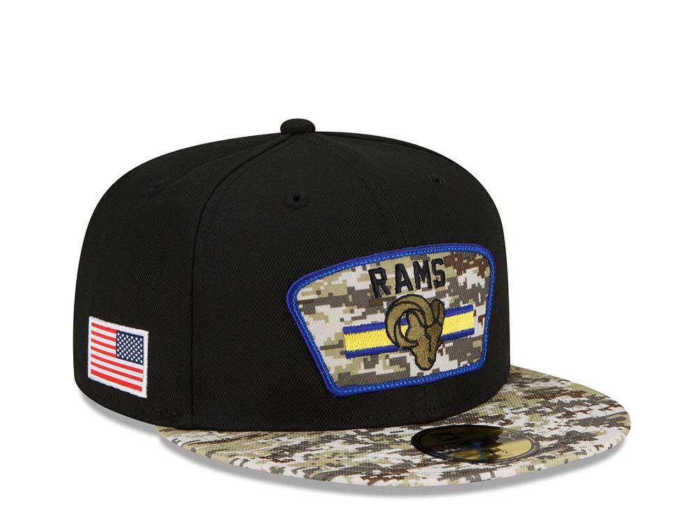 New Era Los Angeles Rams Salute to Service 21 59Fifty Fitted Gorra