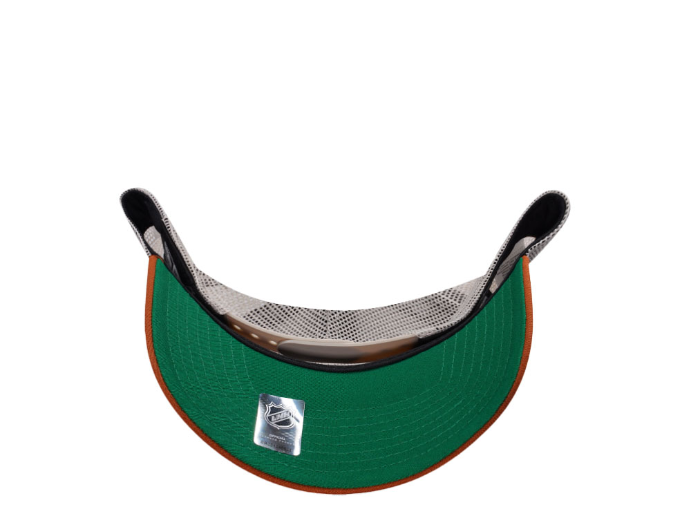 New Era Toronto Maple Leafs Classic Rust Trucker Edition 9Forty A Frame Snapback Gorra