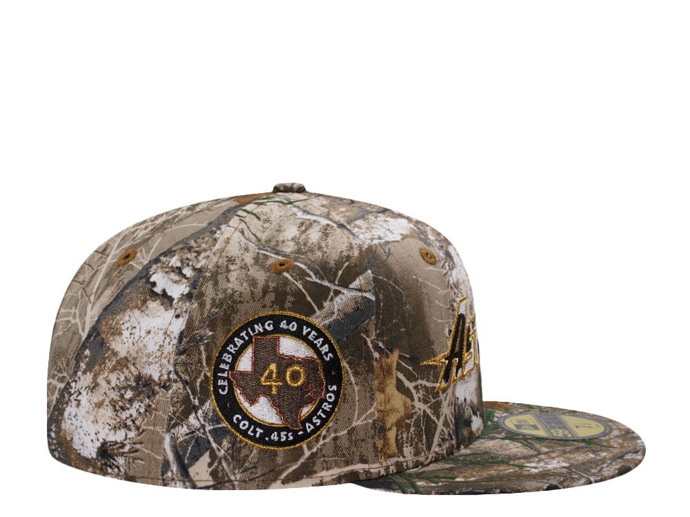 New Era Houston Astros 40th Anniversary Realtree Edition 59Fifty Fitted Gorra