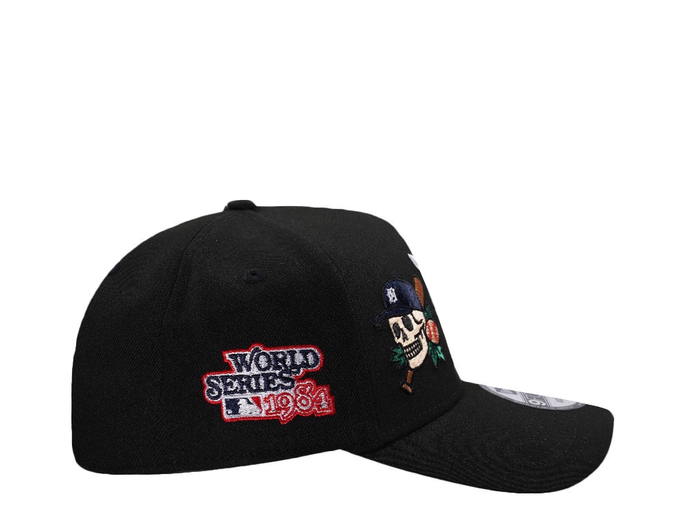 New Era Detroit Tigers World Series 1984 Tattoo Black Prime Edition 9Forty A Frame Snapback Gorra
