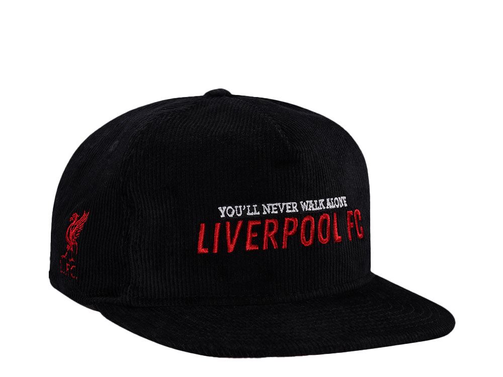 New Era Liverpool FC Black Cord 19Twenty Snapback Gorra