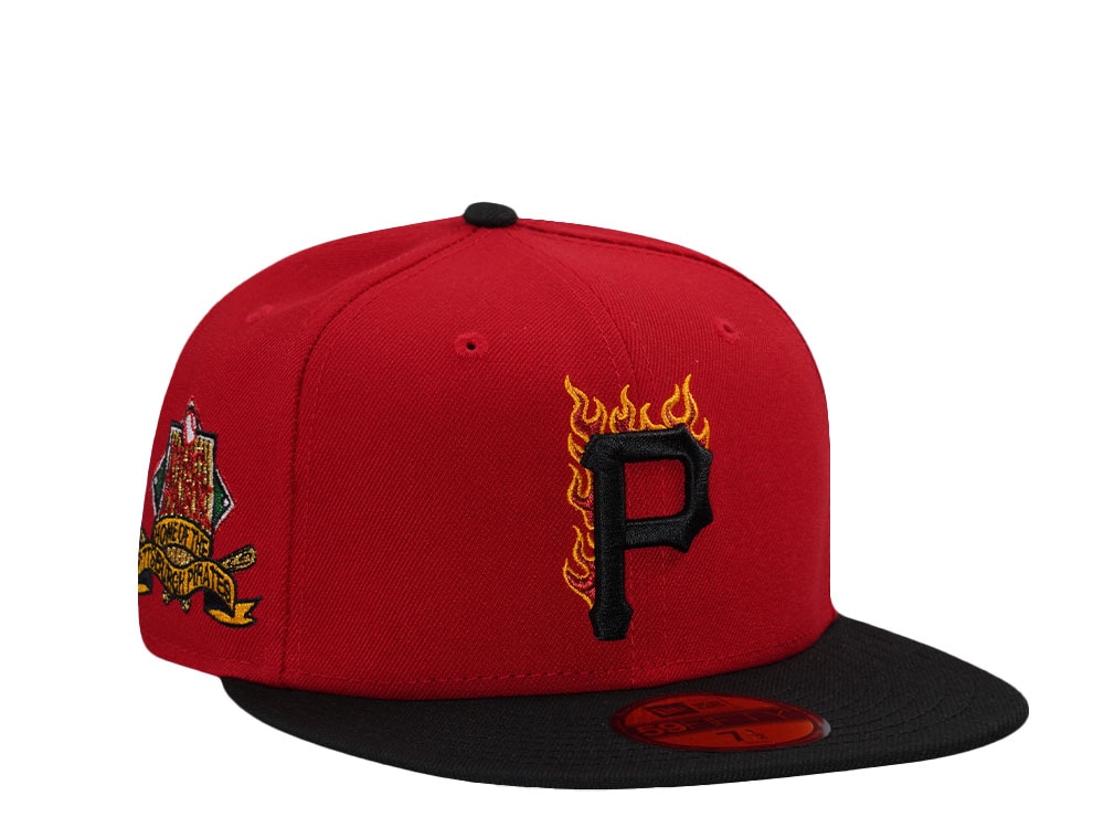 New Era Pittsburgh Pirates PNC Park Scarlet Red Two Tone Edition 59Fifty Fitted Gorra
