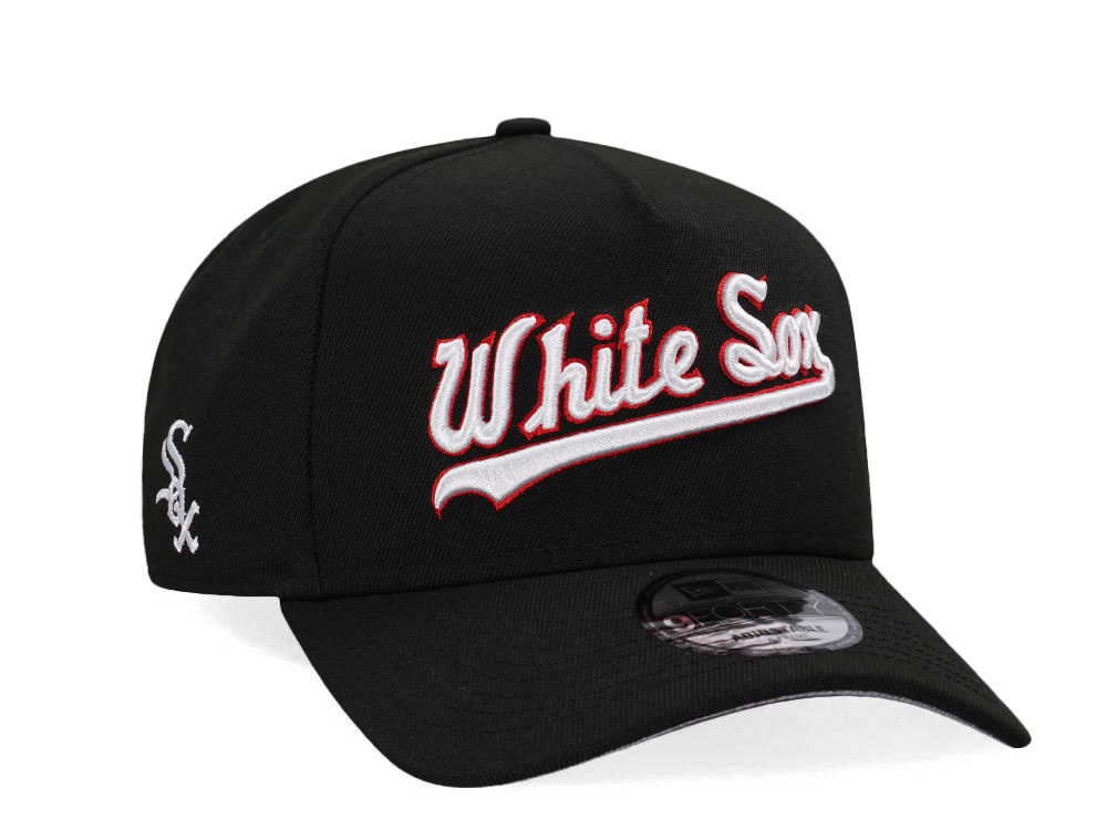 New Era Chicago White Sox Black Classic Edition 9Forty A Frame Snapback Gorra