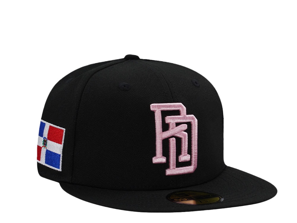 New Era Dominican Republic World Baseball Classic Black Edition 59Fifty Fitted Gorra