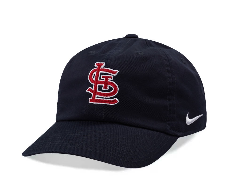 Nike St. Louis Cardinals Club Black Edition Strapback Gorra