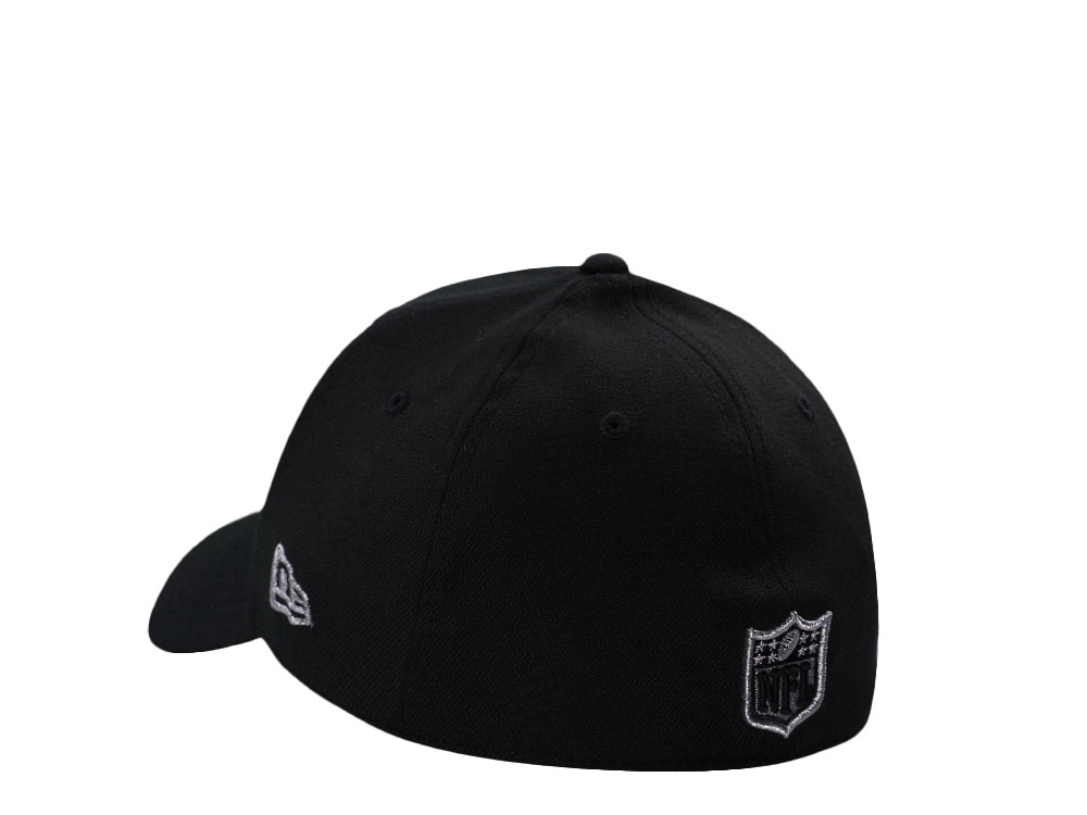 New Era Las Vegas Raiders Black Classic Edition 39Thirty Stretch Fit Gorra