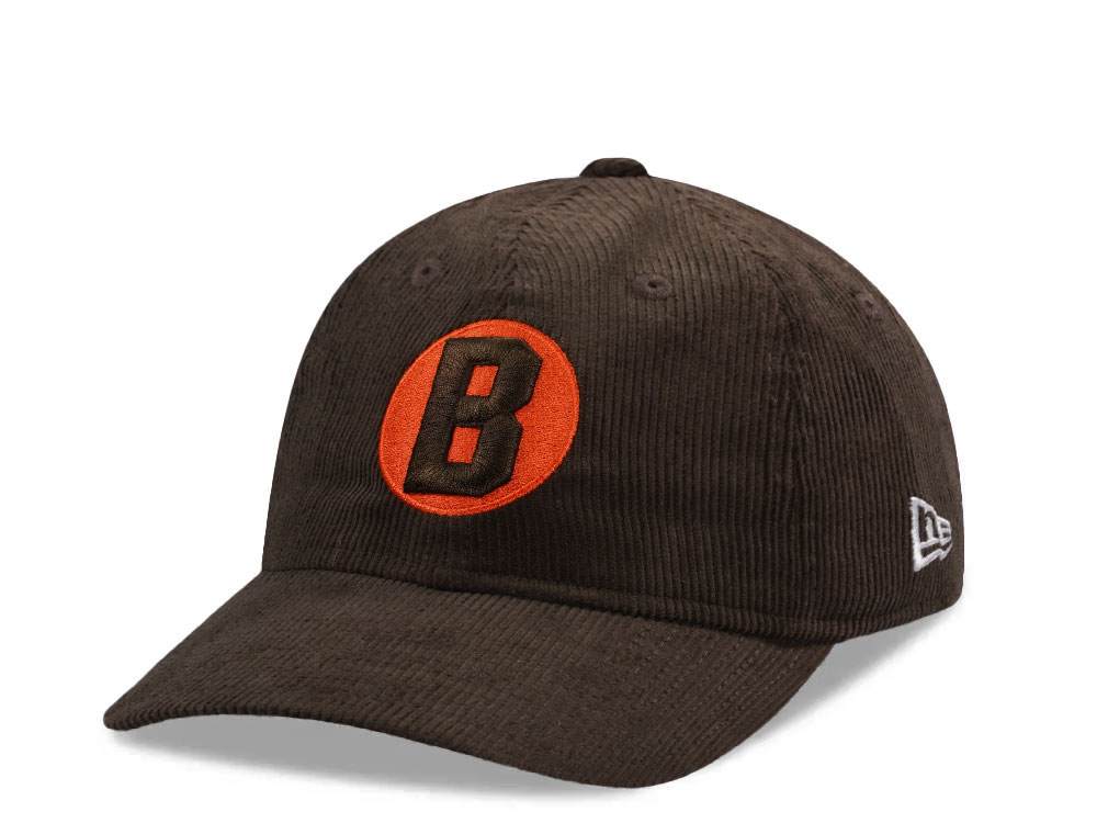 New Era Baltimore Black Sox Corduroy Brown Prime Edition 9Twenty Adjustable Gorra