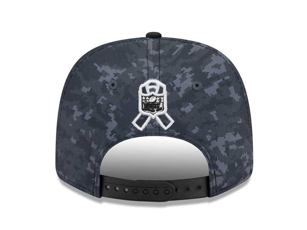 New Era Philadelphia Eagles NFL Salute to Service 2026 Digi Camo Black 9Seventy Stretch Snapback Gorra