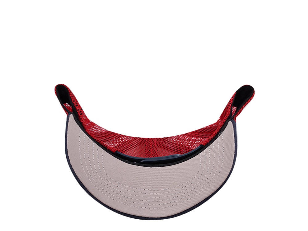 Parallel Union Oval Patch White Edition Trucker Snapback Gorra