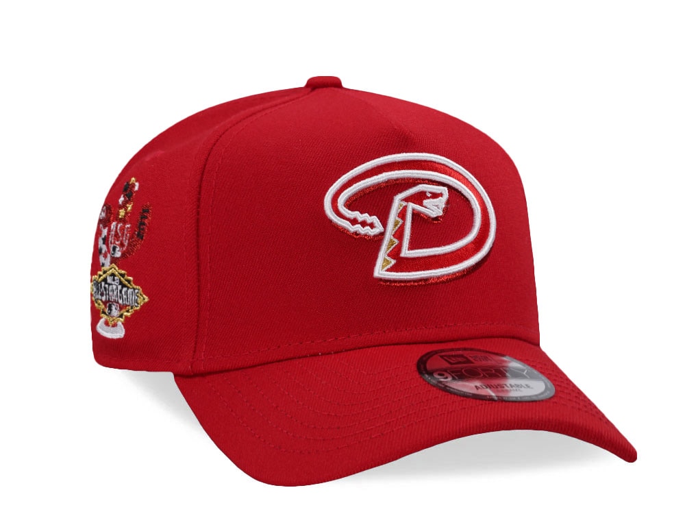 New Era Arizona Diamondbacks All Star Game 2011 Red Prime Edition 9Forty A Frame Snapback Gorra