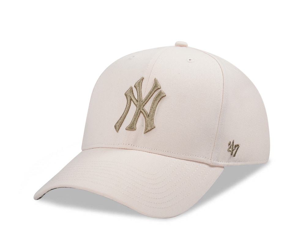 47Brand New York Yankees Natural Tropic Pop Under MVP Snapback Gorra