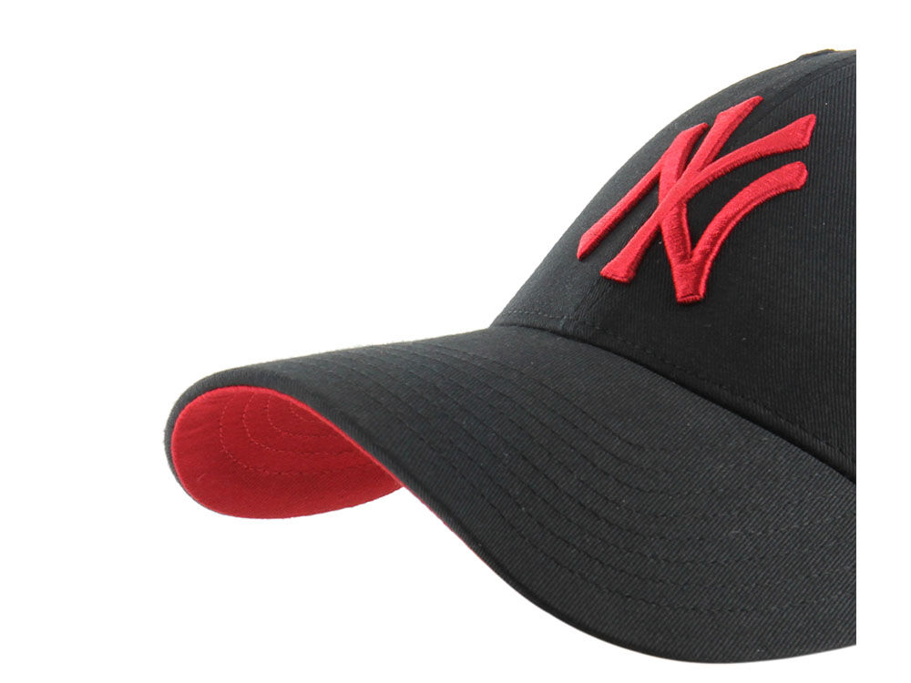 47Brand New York Yankees Black Branson Edition Trucker MVP Snapback Gorra