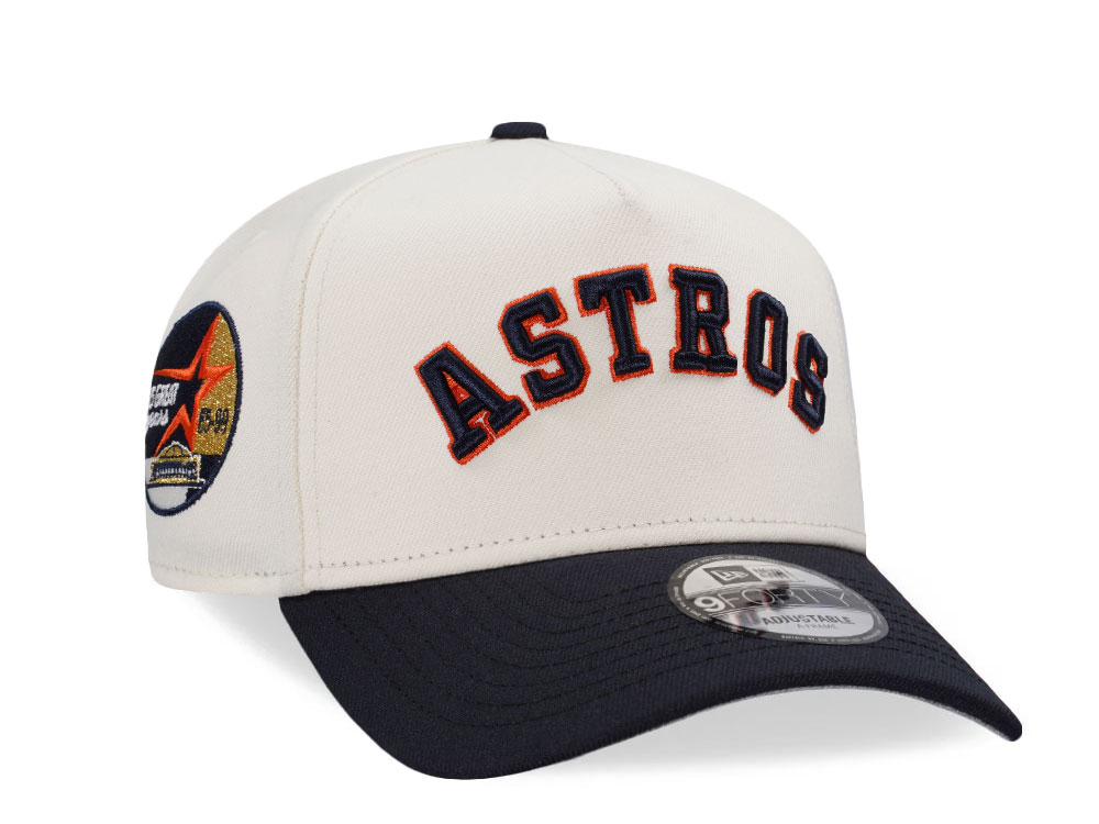 New Era Houston Astros 35 Great Years Chrome Two Tone Edition 9Forty A Frame Snapback Gorra