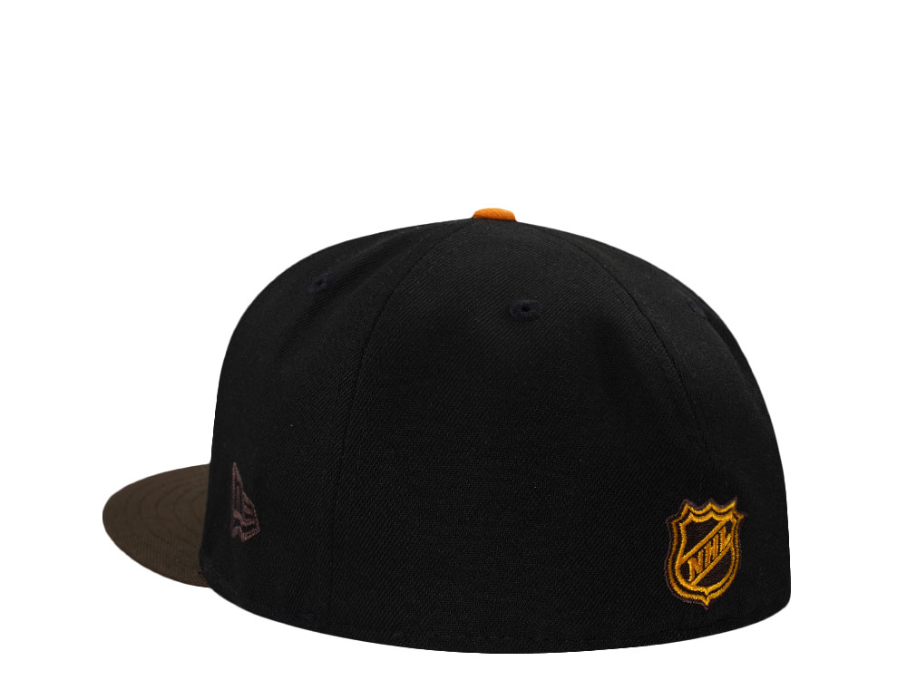 New Era Boston Bruins 75th Anniversary Walnut Two Tone Edition 59Fifty Fitted Gorra