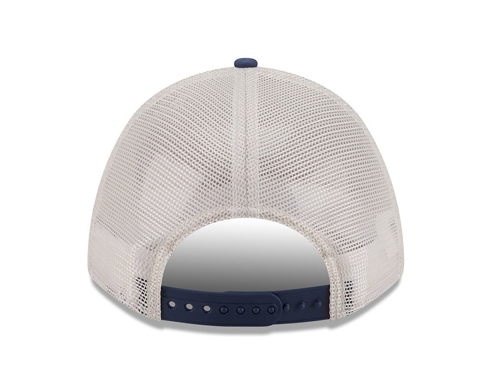 New Era New York Yankees Frayed Patch Stone Two Tone Edition 9Forty M Crown A Frame Trucker Snapback Gorra